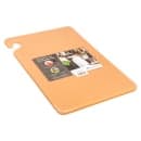 San Jamar CB121834BR Cut-N-Carry Cutting Board, 12 x 18 x 3/4 in, NSF, Brown thumbnail 6