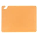 San Jamar CB152012BR Cut-N-Carry Cutting Board, 15 x 20 x 1/2 in, NSF, Brown thumbnail 2