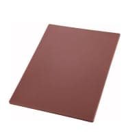 San Jamar CB152012BR Cut-N-Carry Cutting Board, 15 x 20 x 1/2 in, NSF, Brown thumbnail 7