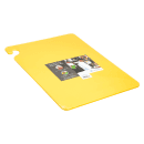 San Jamar CB152012YL Cut-N-Carry Cutting Board, 15 x 20 x 1/2 in, NSF, Yellow thumbnail 6