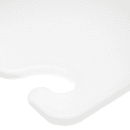 San Jamar CB182412WH Cut-N-Carry Cutting Board, 18 x 24 x 1/2 in, NSF, White thumbnail 4