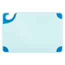 San Jamar CBG121812BL Saf-T-Grip Cutting Board, 12 x 18 x 1/2 in, NSF, Blue thumbnail 2