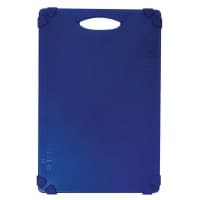 San Jamar CBG121812BL Saf-T-Grip Cutting Board, 12 x 18 x 1/2 in, NSF, Blue thumbnail 7