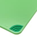 San Jamar CBG121812GN Saf-T-Grip Cutting Board, 12 x 18 x 1/2 in, NSF, Green thumbnail 4