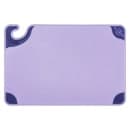 San Jamar CBG121812PR Saf-T-Grip Cutting Board, 12 x 18 x 1/2 in, NSF, Purple thumbnail 2