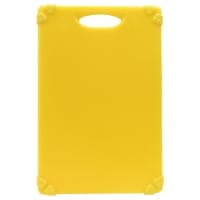 San Jamar CBG121812YL Saf-T-Grip Cutting Board, 12 x 18 x 1/2 in, NSF, Yellow thumbnail 7