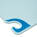 San Jamar CBG152012BL Saf-T-Grip Cutting Board, 15 x 20 x 1/2 in, NSF, Blue thumbnail 3