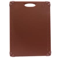 San Jamar CBG152012BR Saf-T-Grip Cutting Board, 15 x 20 x 1/2 in, NSF, Brown thumbnail 6