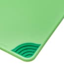San Jamar CBG152012GN Saf-T-Grip Cutting Board, 15 x 20 x 1/2 in, NSF, Green thumbnail 4