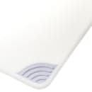 San Jamar CBG152012WH Saf-T-Grip Cutting Board, 15 x 20 x 1/2 in, NSF, White thumbnail 3