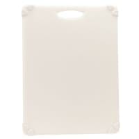 San Jamar CBG152012WH Saf-T-Grip Cutting Board, 15 x 20 x 1/2 in, NSF, White thumbnail 6