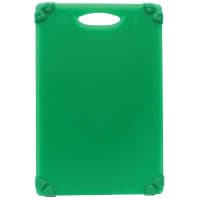 San Jamar CBG182412GN Saf-T-Grip Cutting Board, 18 x 24 x 1/2 in, NSF, Green thumbnail 6