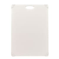 San Jamar CBG182412WH Saf-T-Grip Cutting Board, 18 x 24 x 1/2 in, NSF, White thumbnail 6