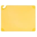 San Jamar CBG182412YL Saf-T-Grip Cutting Board, 18 x 24 x 1/2 in, NSF, Yellow thumbnail 2