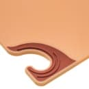 San Jamar CBG912BR Saf-T-Grip X-Pediter Cutting Board, 9 x 12 x 3/8 in, NSF, Brown thumbnail 3