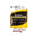 San Jamar DFG1000-L Large Cut Resistant Glove - Synthetic Fiber, White w/ Red Wrist Band thumbnail 6