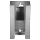 San Jamar G0801 4" Disposable Glove Dispenser, Stainless thumbnail 2