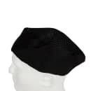 Chef Revival Chef Pill Box Hat, X-Large, Poly Cotton Blend, Black (H008-XL) thumbnail 4