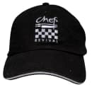 Chef Revival Chef Cotton Baseball Cap, Adjustable Strap, Black (H064BK) thumbnail 2