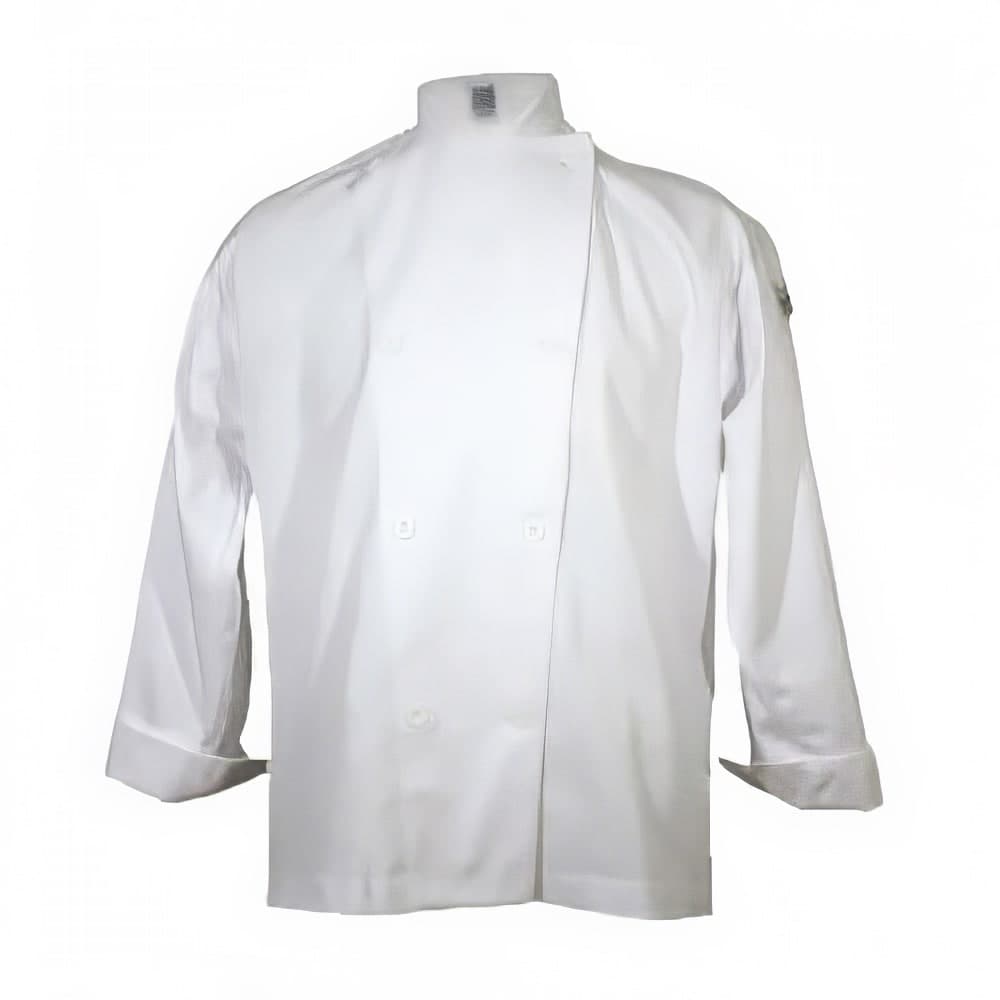 Chef Revival Poly Cotton Traditional Chef Jacket, Large (J002-L)