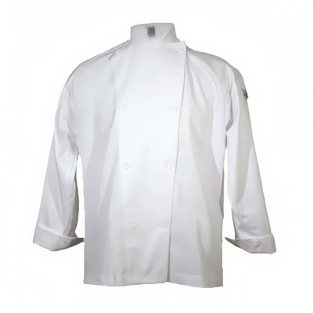 Chef Revival Poly Cotton Traditional Chef Jacket, X-Large (J002-XL)