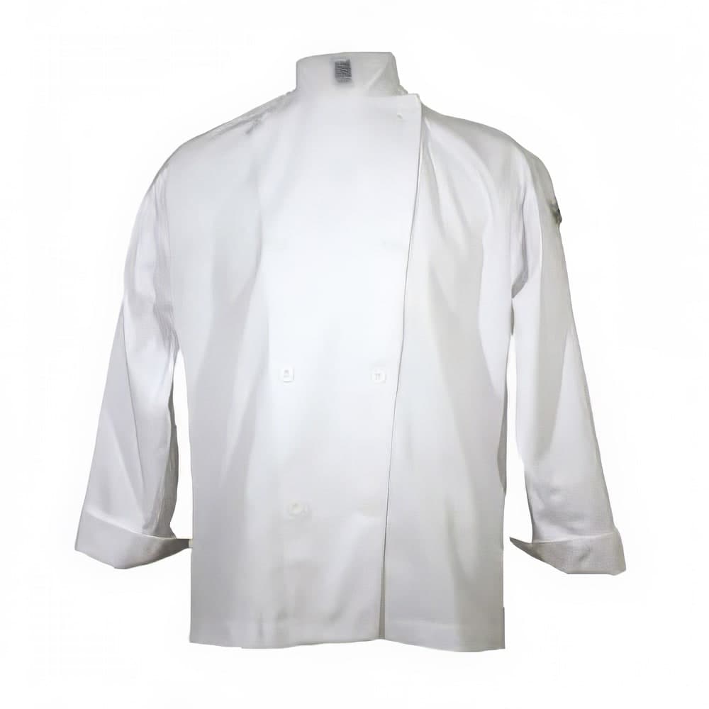 Chef Revival Poly Cotton Traditional Chef Jacket, X-Small (J002-XS)
