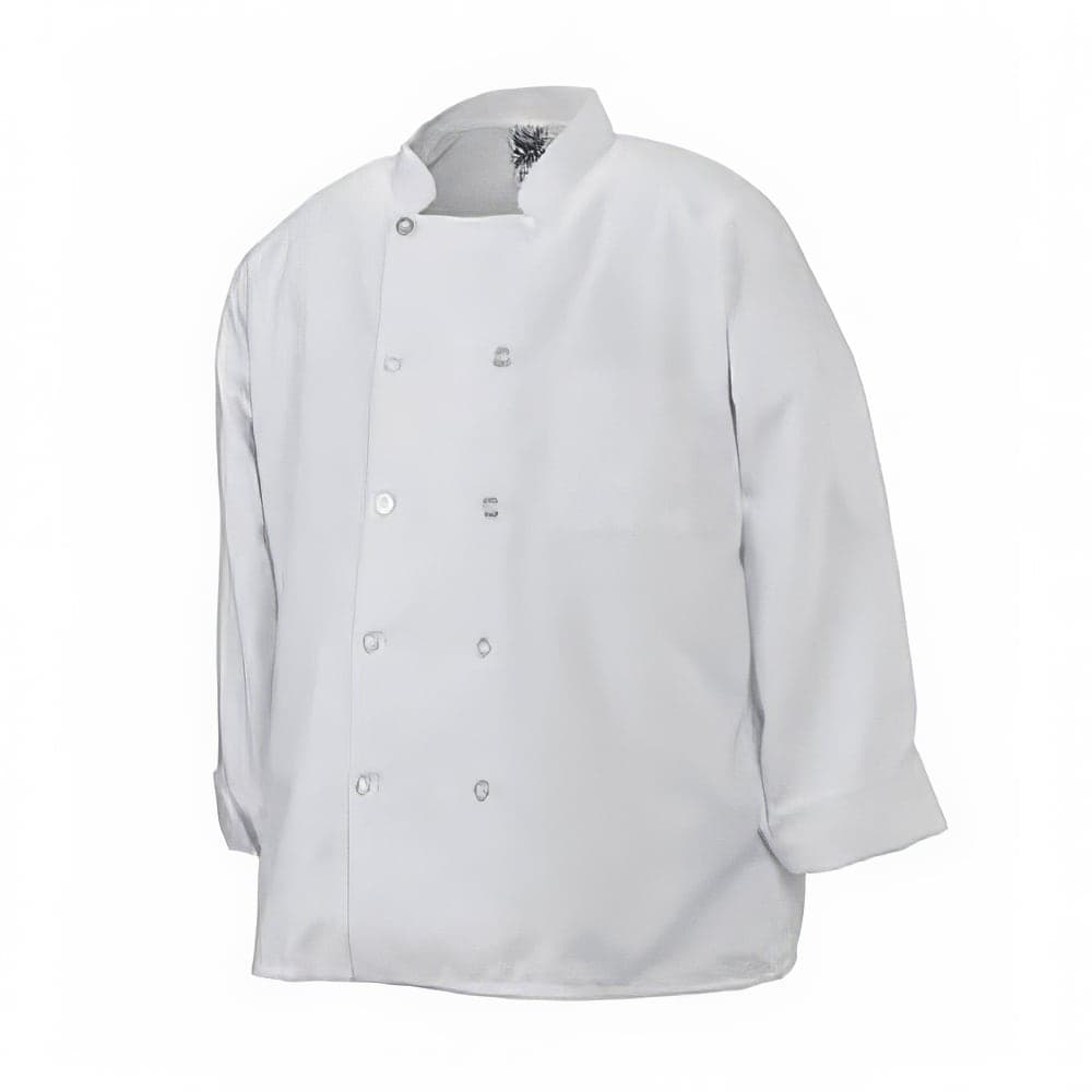 Chef Revival Twill Chef Coat, Double Breasted, Heat Resistant, 2X (J100-2X)