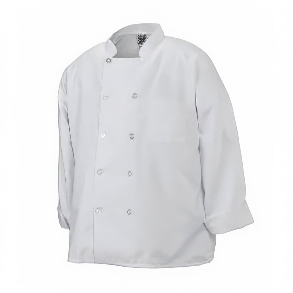 Chef Revival Twill Chef Coat, Double Breasted, Heat Resistant, 3X (J100-3X)