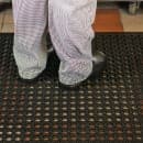 San Jamar KM1100 Kitchen Mat, Rubber, Anti-Slip, 3' x  5', Grease-Resistant, Black thumbnail 2