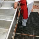 San Jamar KM2100B Kitchen Mat, Anti-Slip, 3' x 5' x 3/4" Thick, Bullnose Edge, Grease Resistant, Black thumbnail 5