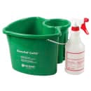 San Jamar KP500 Kleen Pail Caddy, Includes Pail & Spray Bottle thumbnail 2