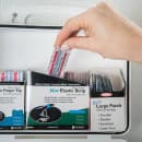 San Jamar MK0901 Mani-Kare Kolor-Cut Fabric Bandage, 7/8" X 3" Strips thumbnail 6