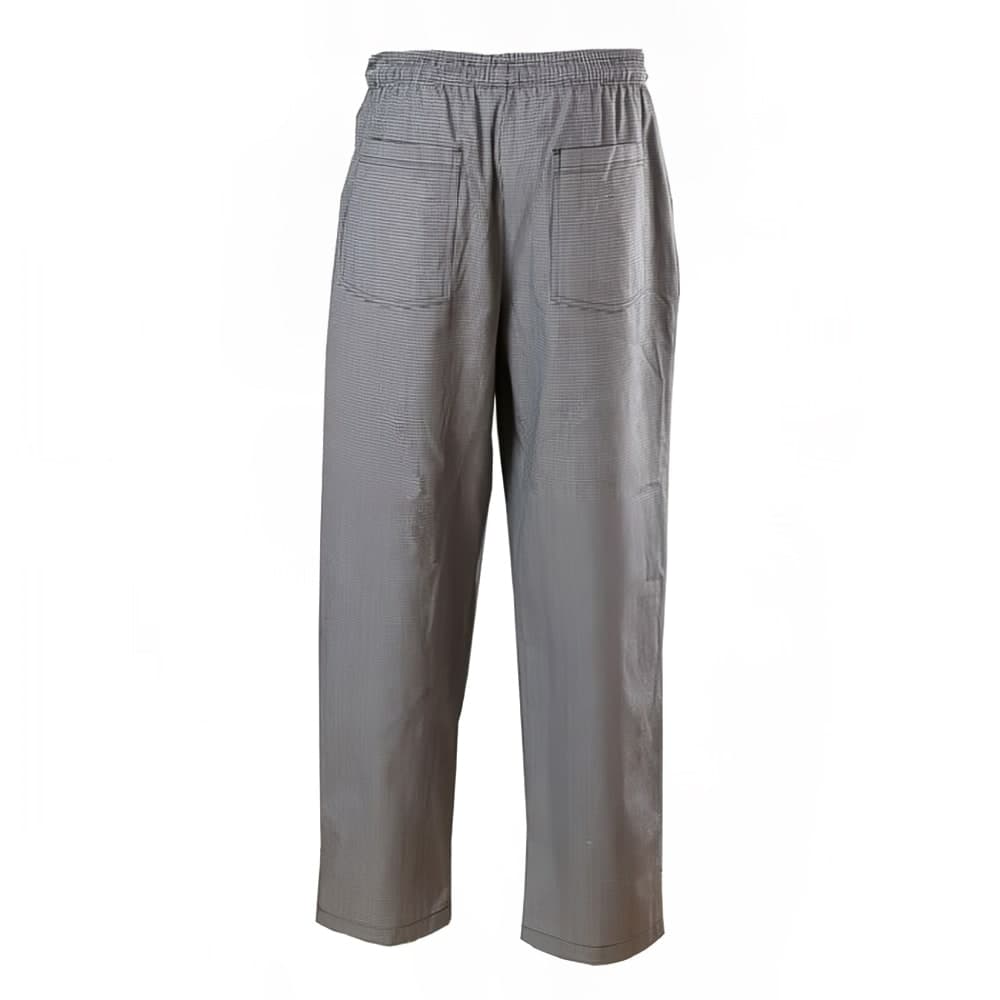 Chef Revival Poly Cotton Chef Pants, Medium, Hounds Tooth (P004HT-M)