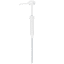 San Jamar P7300 Condiment Dispenser Pump Only w/ 1 oz/Stroke Capacity, Plastic, White thumbnail 2