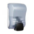 San Jamar SF900TBL 900 mL Wall-Mount Foam Soap Dispenser - Manual, Arctic Blue thumbnail 3