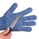 San Jamar SG10-BL-M Medium Cut Resistant Glove - Synthetic Fiber, Blue thumbnail 4
