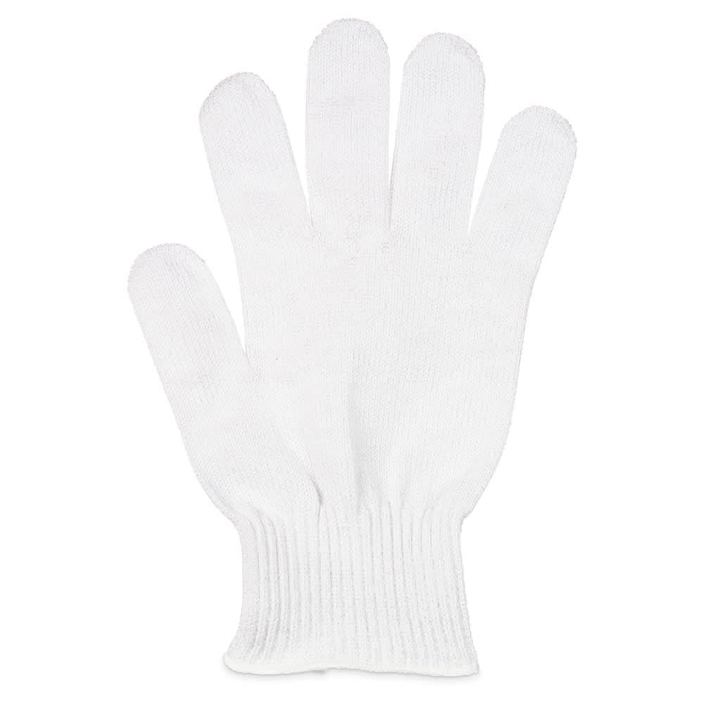 San Jamar SG10-L Large Cut Resistant Glove - Synthetic Fiber, White