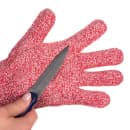 San Jamar SG10-RD-M Medium Cut Resistant Glove - Synthetic Fiber, Red thumbnail 2
