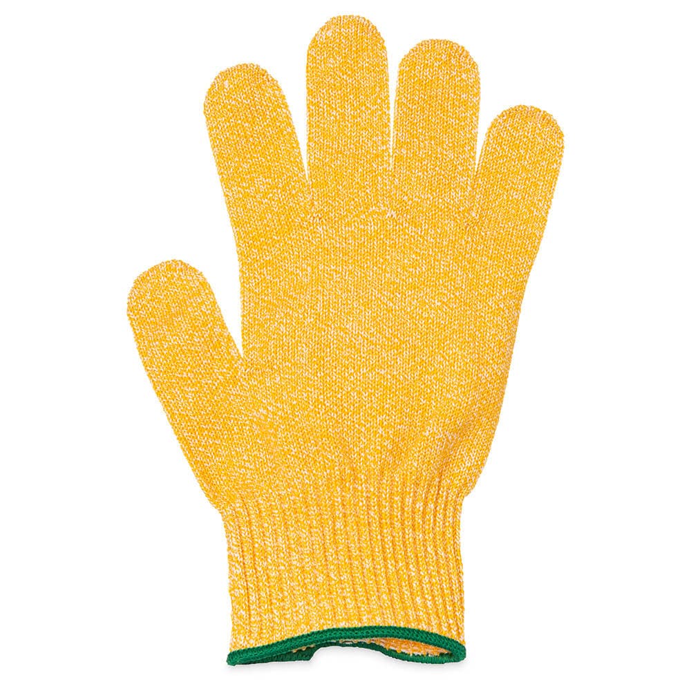 San Jamar SG10-Y-L Large Cut Resistant Glove - Synthetic Fiber, Yellow