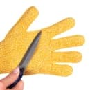 San Jamar SG10-Y-M Medium Cut Resistant Glove - Synthetic Fiber, Yellow thumbnail 4