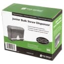San Jamar ST250 Single Sided Straw Dispenser - 250 Capacity, Black thumbnail 9