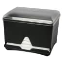 San Jamar ST500 Double Sided Straw Dispenser - 500 Capacity, Black thumbnail 2