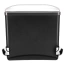 San Jamar ST500 Double Sided Straw Dispenser - 500 Capacity, Black thumbnail 3