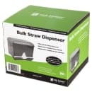 San Jamar ST500 Double Sided Straw Dispenser - 500 Capacity, Black thumbnail 8