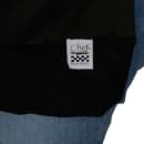 Chef Revival Blended Twill Tuxedo V-Neck Apron, 30 x 40", Pockets, Black (VNA3840-BK) thumbnail 2