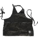 Chef Revival Blended Twill Tuxedo V-Neck Apron, 30 x 40", Pockets, Black (VNA3840-BK) thumbnail 4