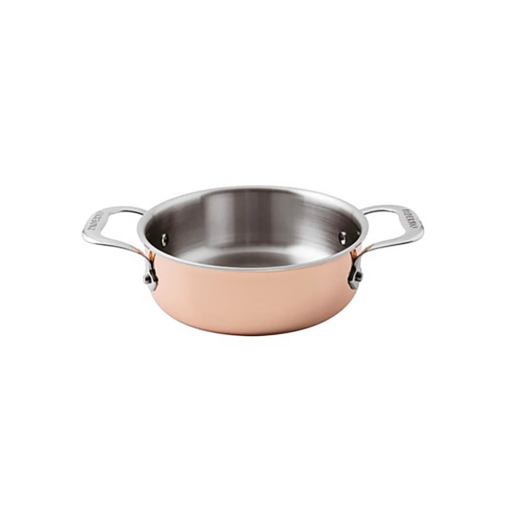 Paderno 2 3/8 qt Round Casserole Dish - Aluminum/Copper/Stainless Steel (15609-20)