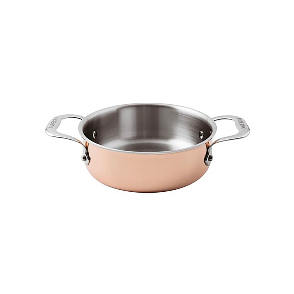 Paderno 3 3/4 qt Round Casserole Dish - Aluminum/Copper/Stainless Steel (15609-24)