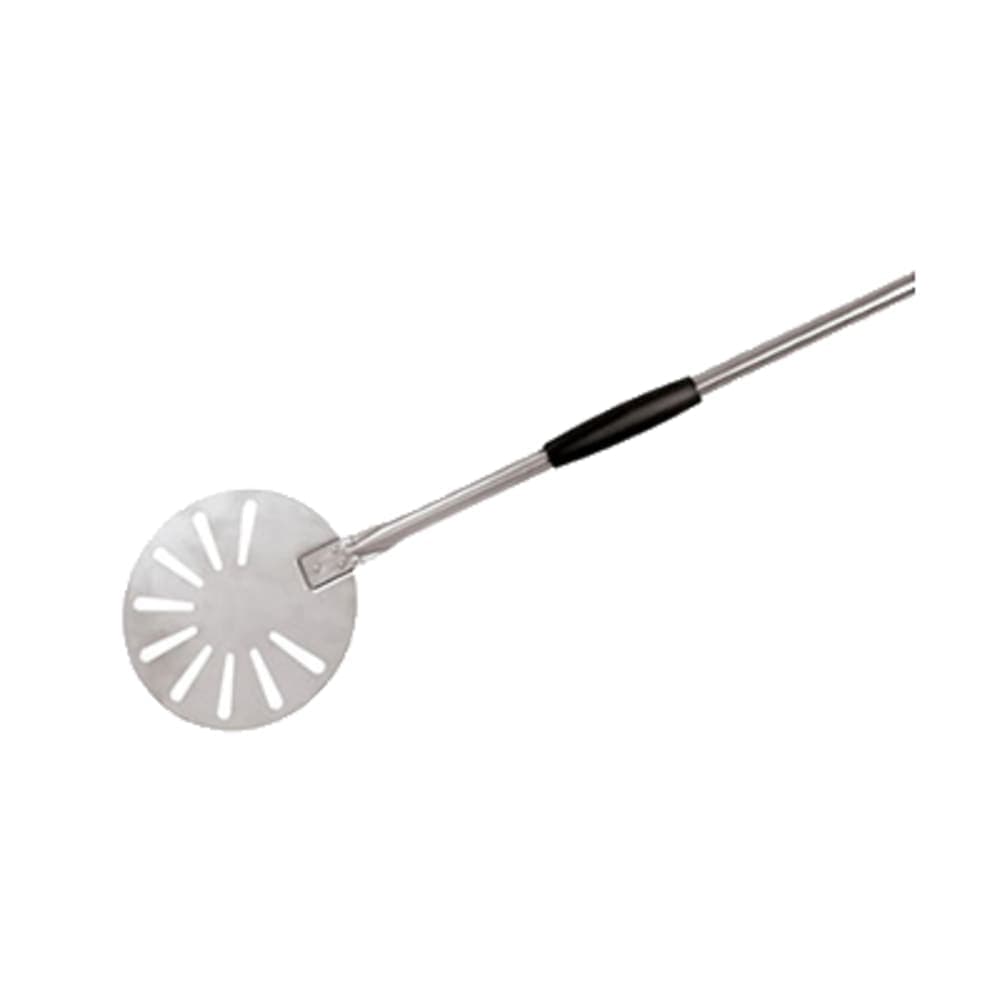Paderno Pizza Peel, 9" x 59",  Slotted, Stainless Steel (41737-23)