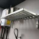 New Age T-Bar Wall Mounted Shelf, 48"W x 20"D, Aluminum (1122) thumbnail 2